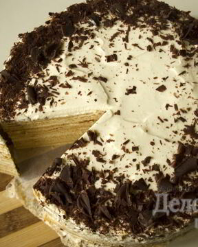 Торт медовик со сметанным кремом