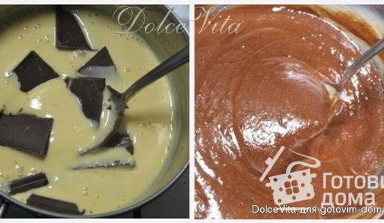 торт-мусс три шоколада