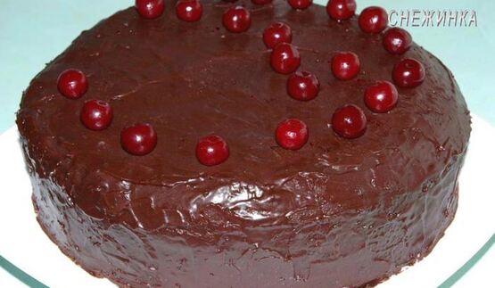 торт пьяная вишня