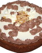 Торт с шоколадным кремом