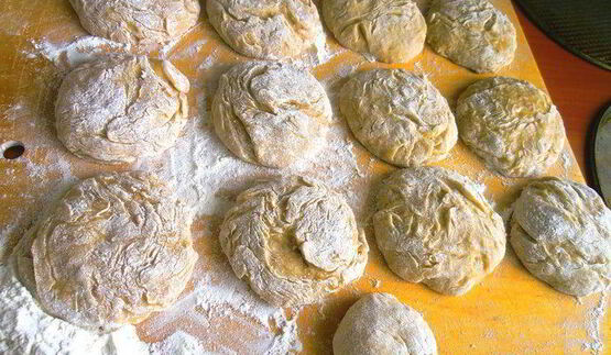 яблочный медовик