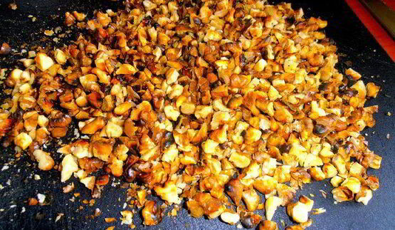 яблочный медовик