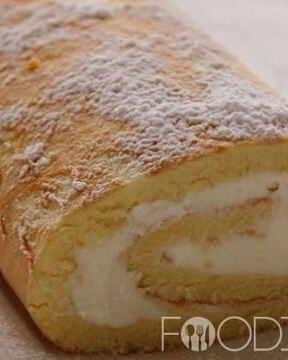 Творожный рулет