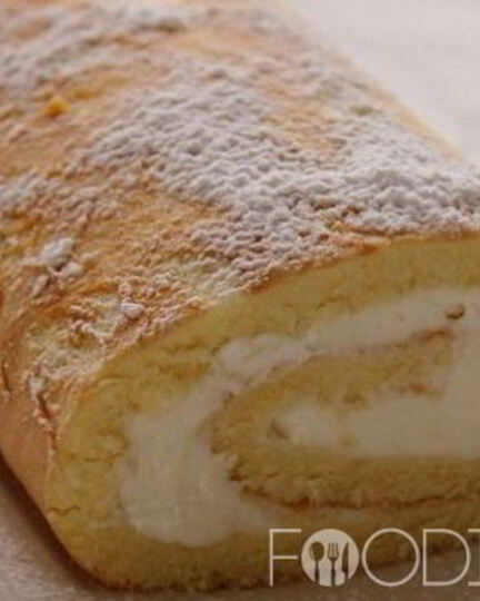 Рецепт творожного рулета