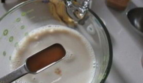 бананово-ореховые вафли