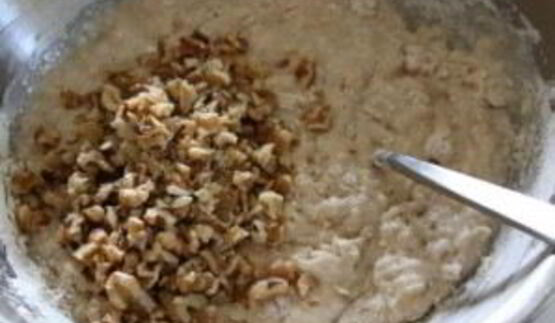 бананово-ореховые вафли