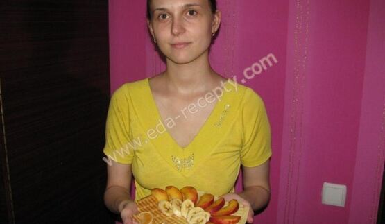 домашние венские вафли с ванилью