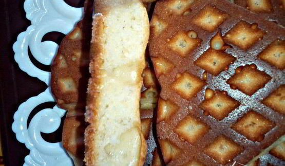 дрожжевые вафли в духовке