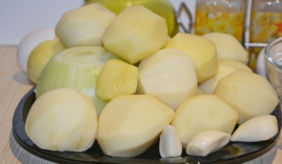 картофельные вафли в вафельнице