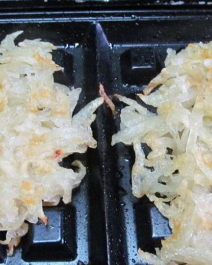 Рецепт картофельных вафель