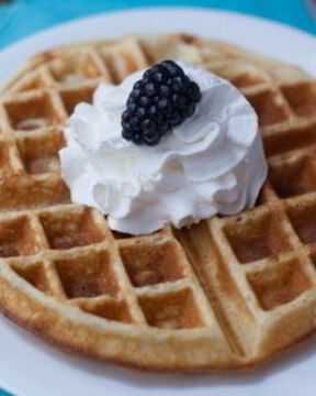 Хрустящие бельгийские вафли