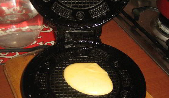 хрустящие вафли