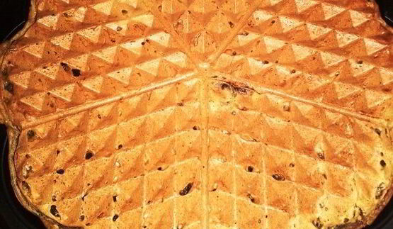 пряные свекольные вафли