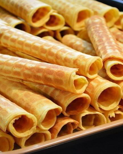 Рецепт тонких вафель