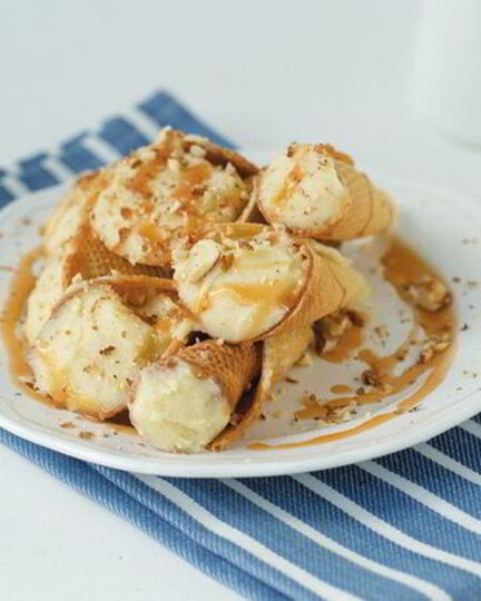 Рецепт вафельных трубочек с заварным кремом