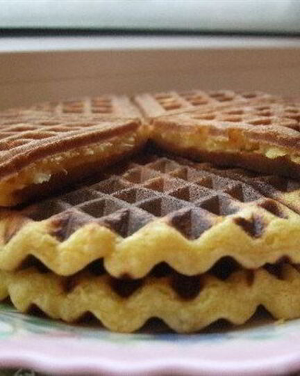 Рецепт вафель кукурузных