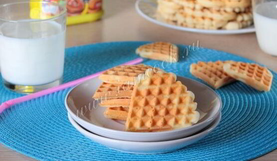 вафли песочные