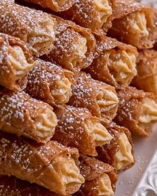 Вафли с вареной сгущенкой