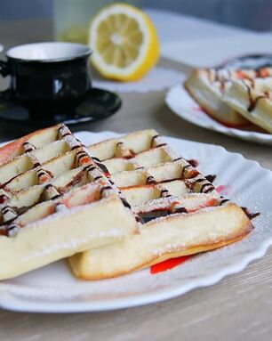 Венские вафли без вафельницы