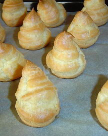 Рецепт профитролей быстрых