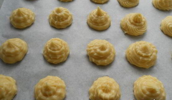 профитроли с кофейным кремом