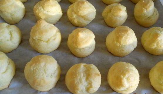 профитроли с кофейным кремом