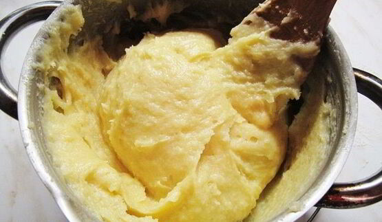 профитроли с кракелином