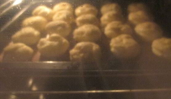 профитроли с кракелином