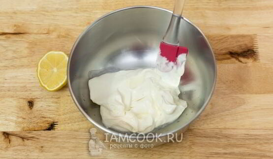 профитроли с семгой и сливочным сыром