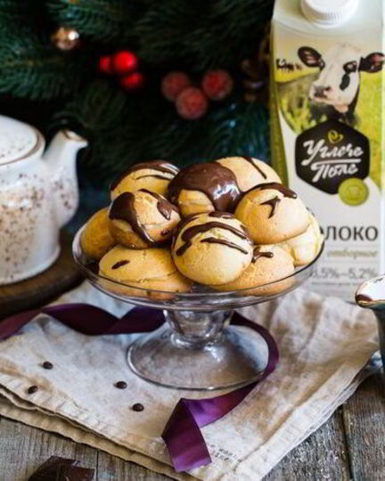 Рецепт профитролей с шоколадом