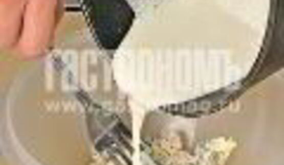 профитроли с сырным кремом