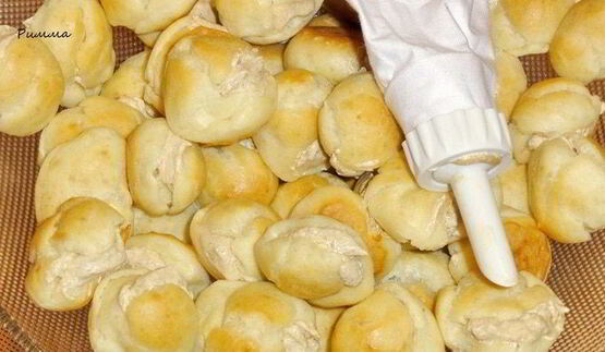 профитроли тирамису