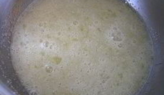 шоколадно-апельсиновый торт с профитролями