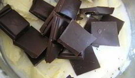 шоколадно-апельсиновый торт с профитролями