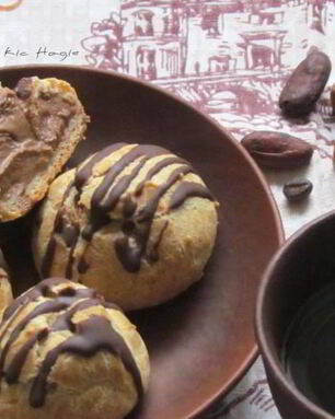 Шоколадные профитроли