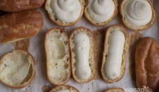 сливочный крем для эклеров