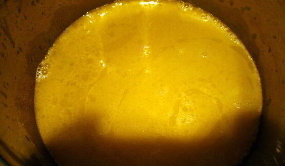 торт с профитролями и хурмой