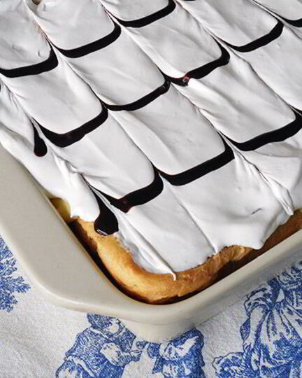 Рецепт торта эклер со взбитыми сливками