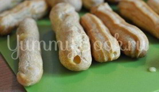 эклеры с лимонным кремом