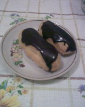 Эклеры с маминым кремом