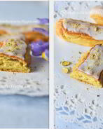 Эклеры с заварным фисташковым кремом