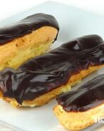 Эклеры шоколадные