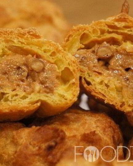 Рецепт эклеров со сгущенкой