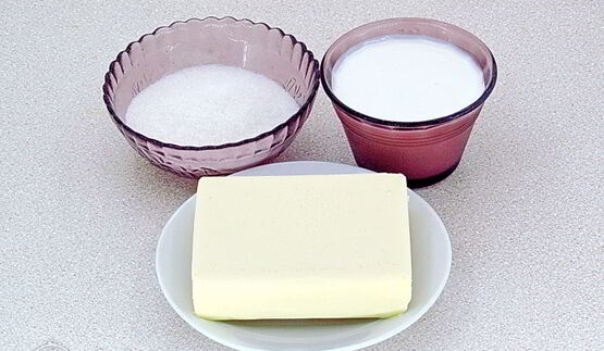 эклеры со сливочно-сметанным кремом