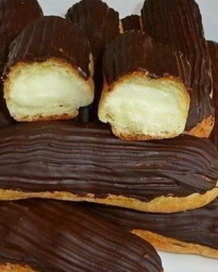 Рецепт заварных эклеров со сливочным кремом