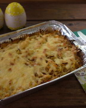 Капустная запеканка в духовке