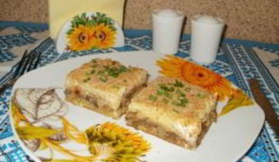 картофельная запеканка с капустой в духовке