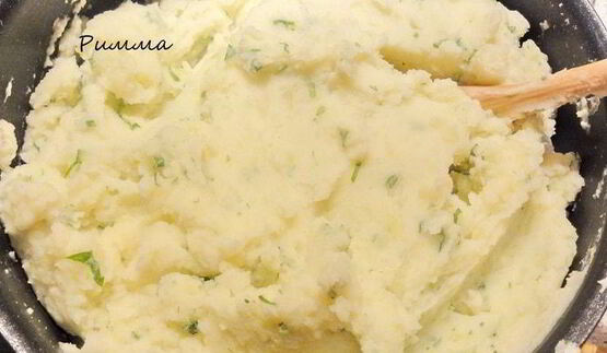 картофельная запеканка с мясной начинкой