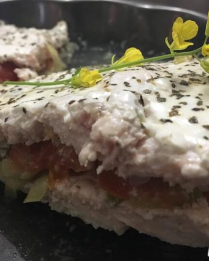 Рецепт легкой куриной запеканки