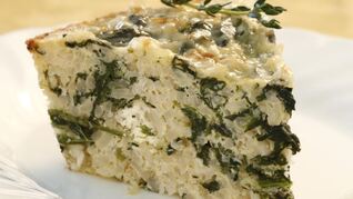 Рисовая запеканка